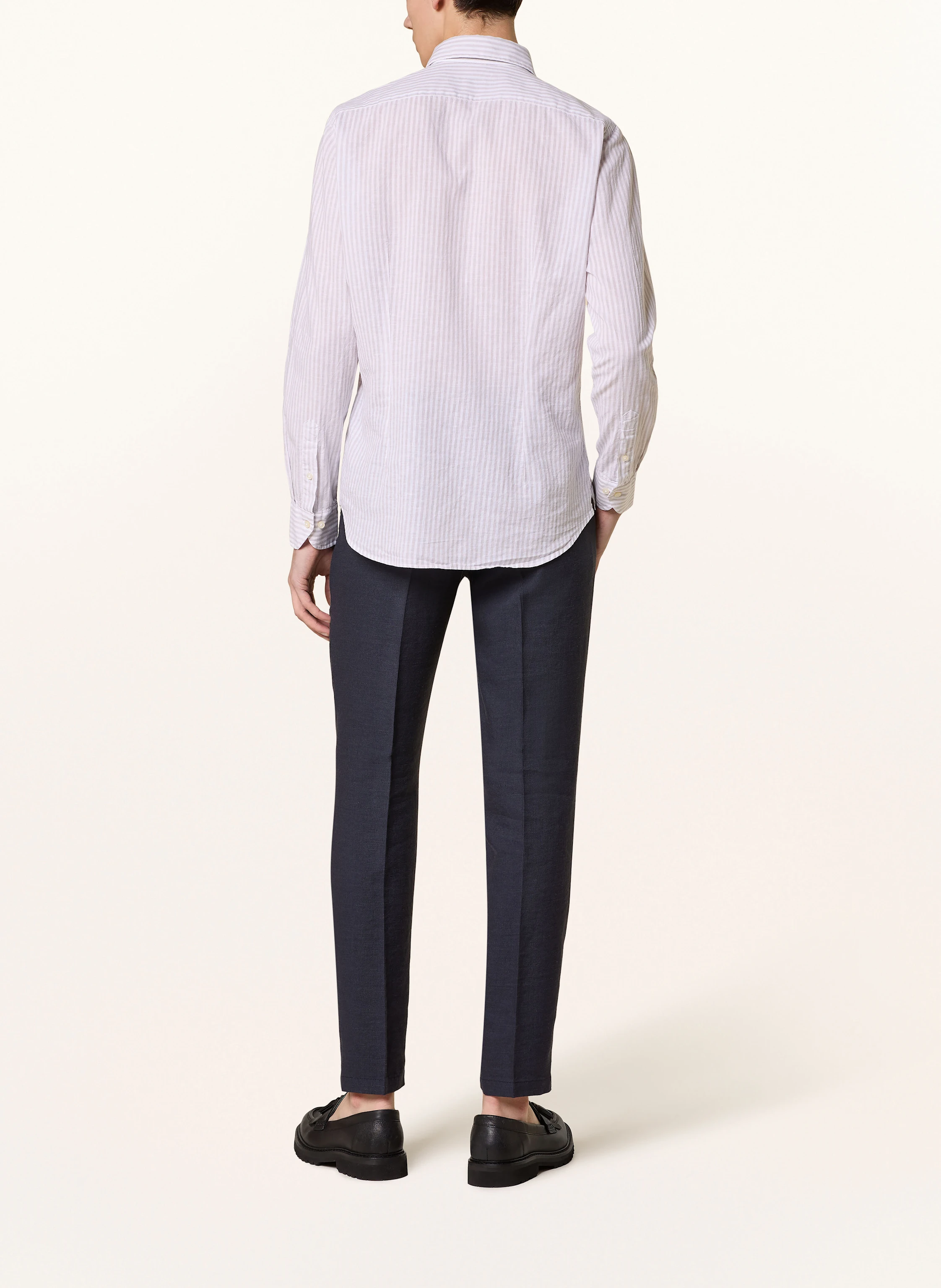 windsor. Hemd Slim Fit mit Leinen