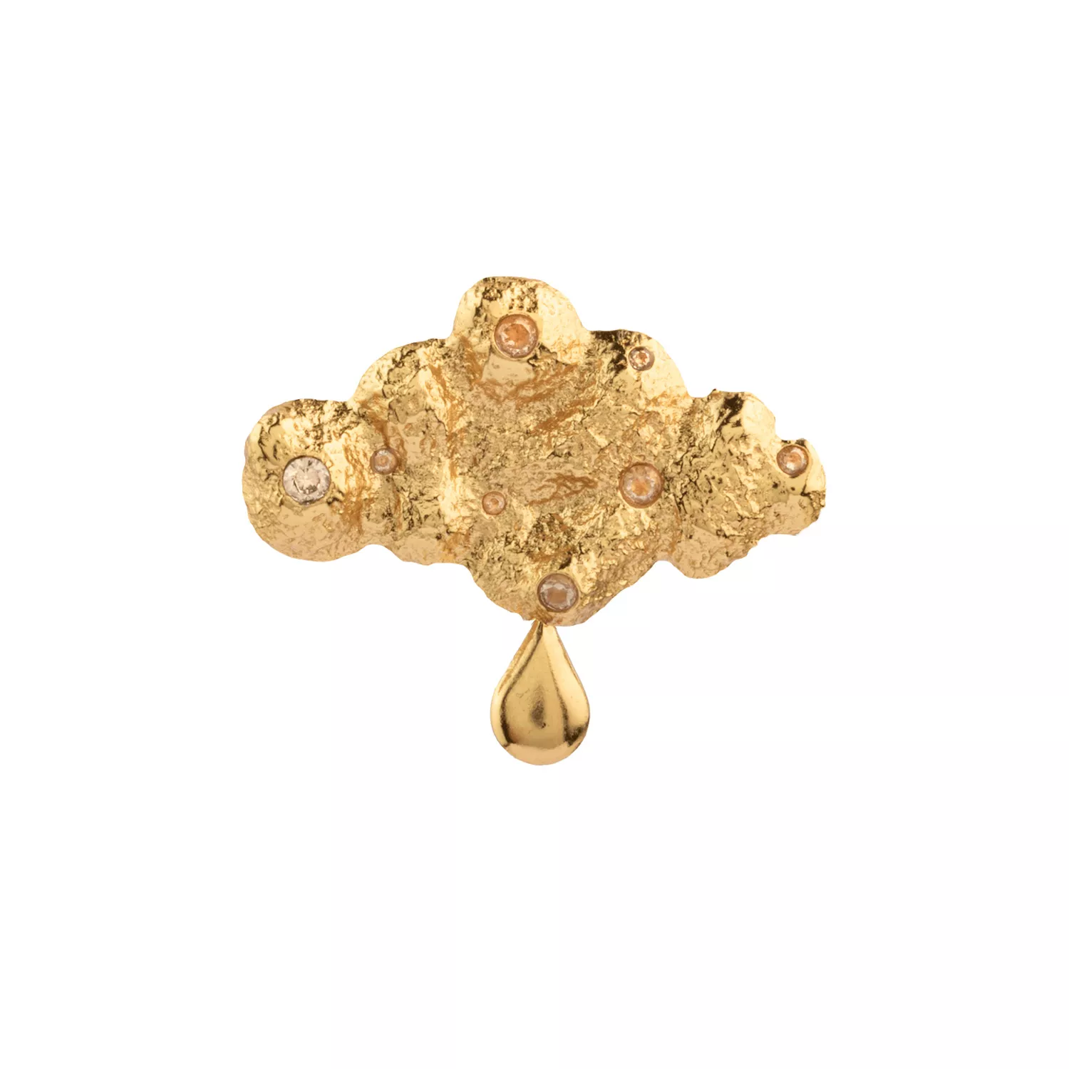 House of Vincent The Skyfall Broche 18 kt. Forgyldt Messing VJ135-UOG
