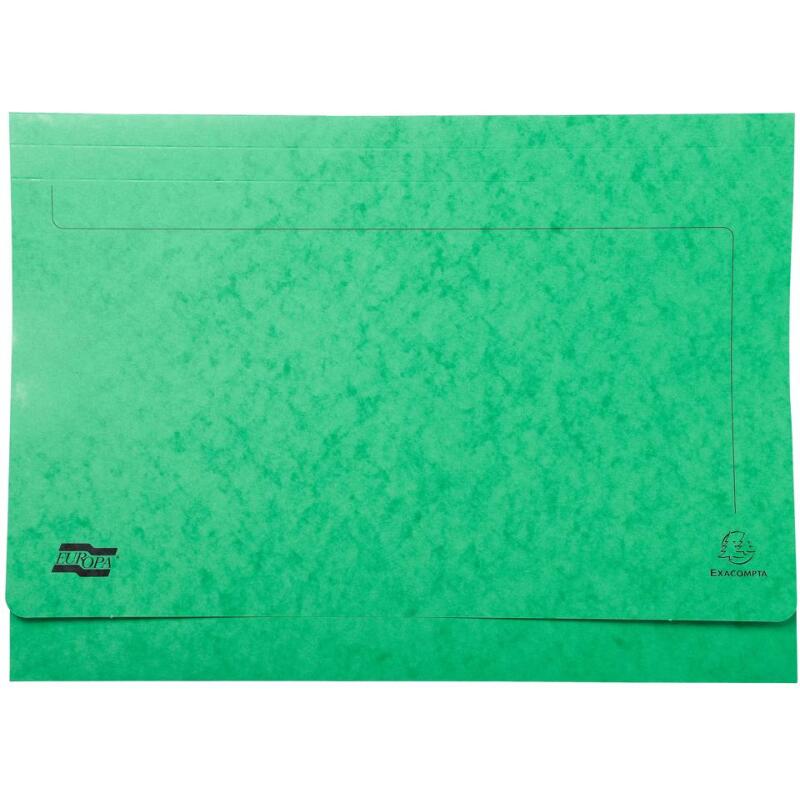 Chemises poche en carte lustrée 225g/m2- A3
