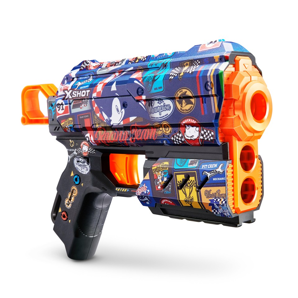 S001-X-SHOT-SKINS-FLUX(8 Darts) SONIC Assorteret