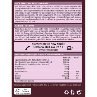 New Nordic Hair Volume Tabletten 30TB