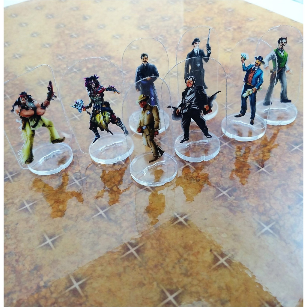 Flat Plastic Miniatures: Deadlands