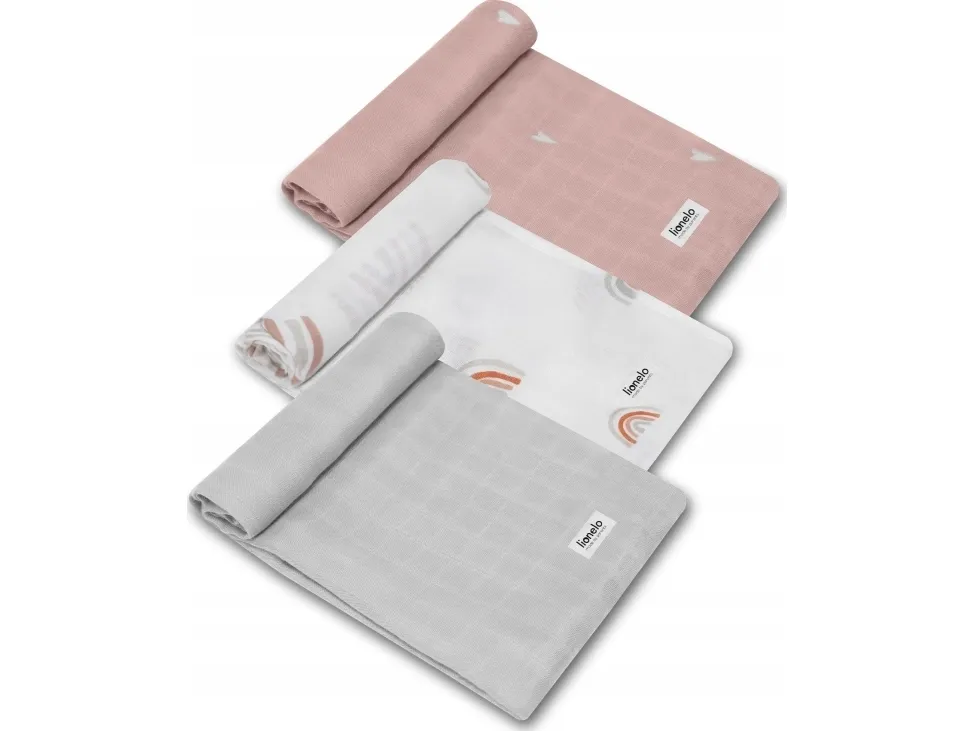 Lionelo Bamboo Textiles - Lo-Bamboo Set Rainbow
