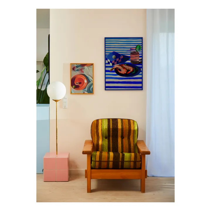 Paper Collective Affiche Fine Dining par Misfitting Things | Orange
