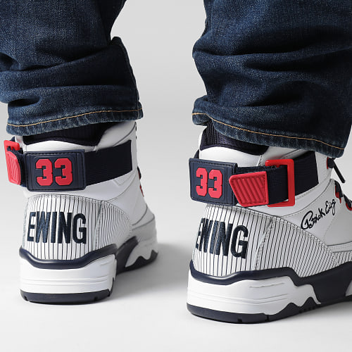 Baskets 33 Hi X Bronx 1BM02385 White Navy Red