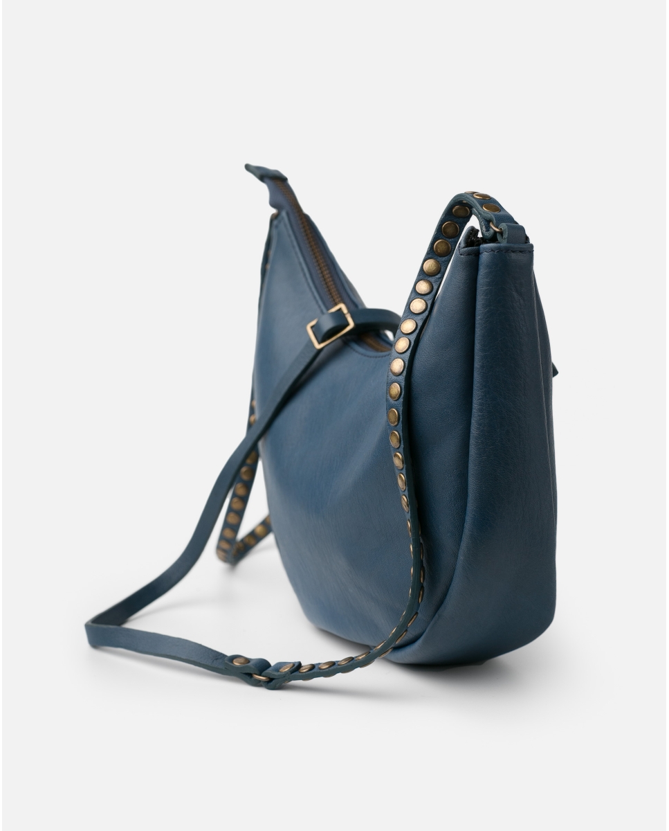 Biba Barcelona Brewton Cross Bag Blue Jeans