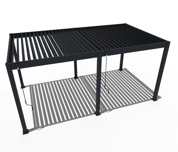 Weide Classic Pergola 3x5,3 Alu-Stahl, ca.