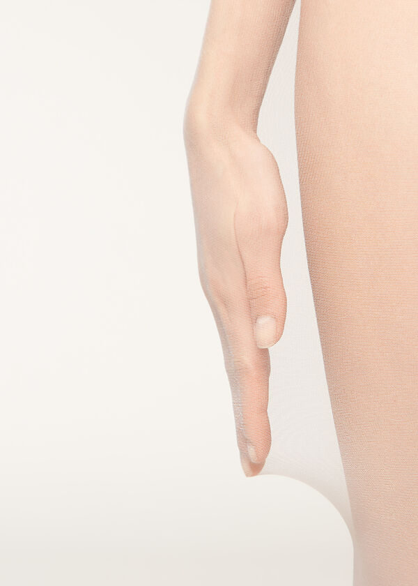 Meia-calça transparente 20 Denier