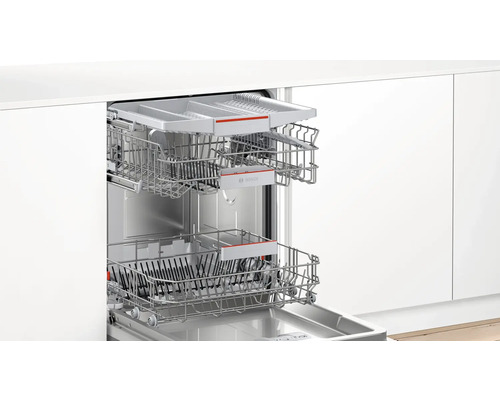 Bosch SMV4HVX00E volledig geïntegreerde vaatwasser, 59,8 x 81,5 x 55 cm, voor 14 couverts, 9 l inhoud, 46 dB(A)