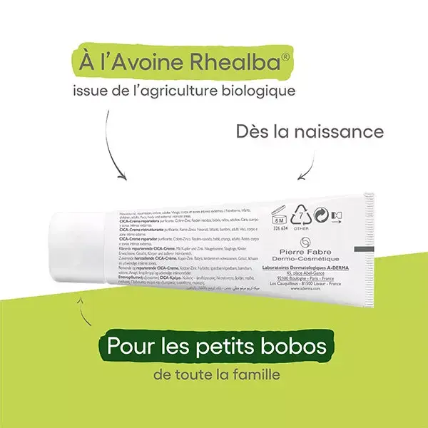 A-Derma Dermalibour+ Creme Reparador e Purificante Cica 50ml
