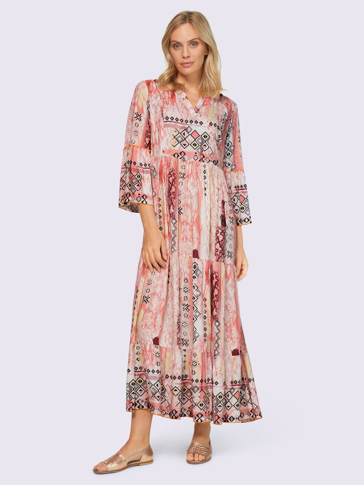 Robe imprimée motif estival