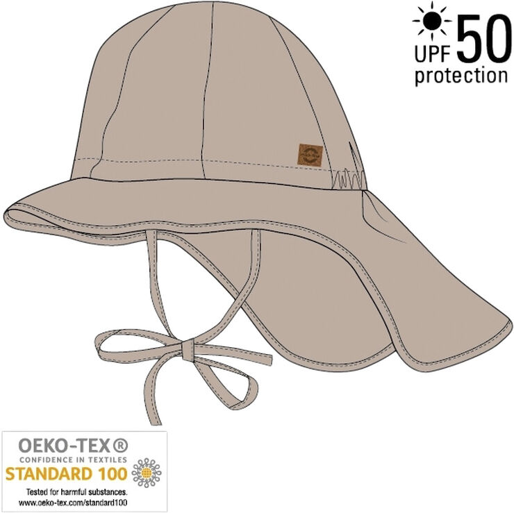 Mikk-Line Summerhat Long Neck - Solid Lyserød