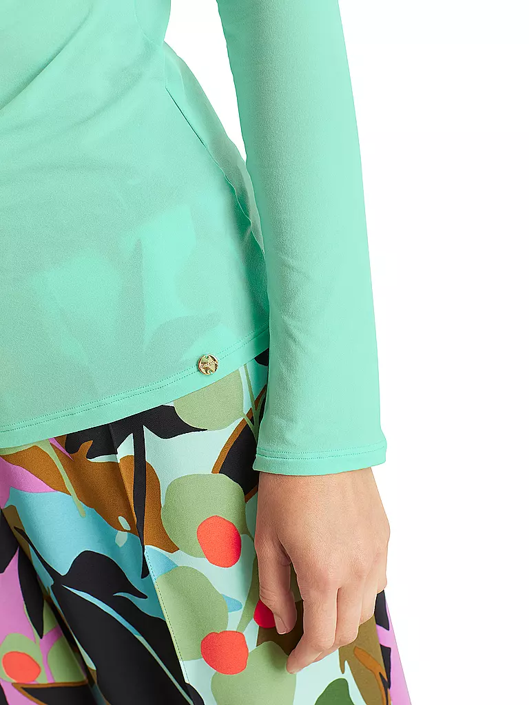 MARC CAIN Rollkragenshirt  mint