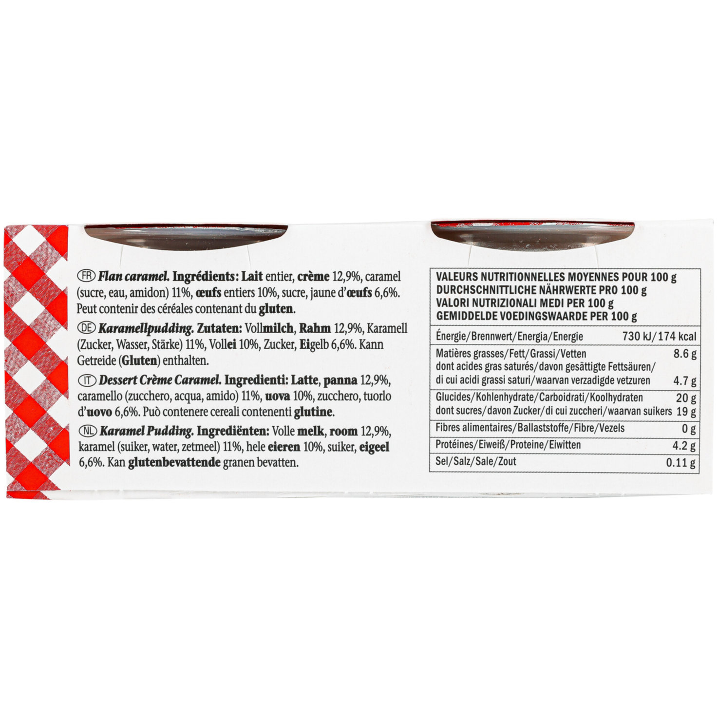 Bonne Maman Flan Caramel 2x100g -
