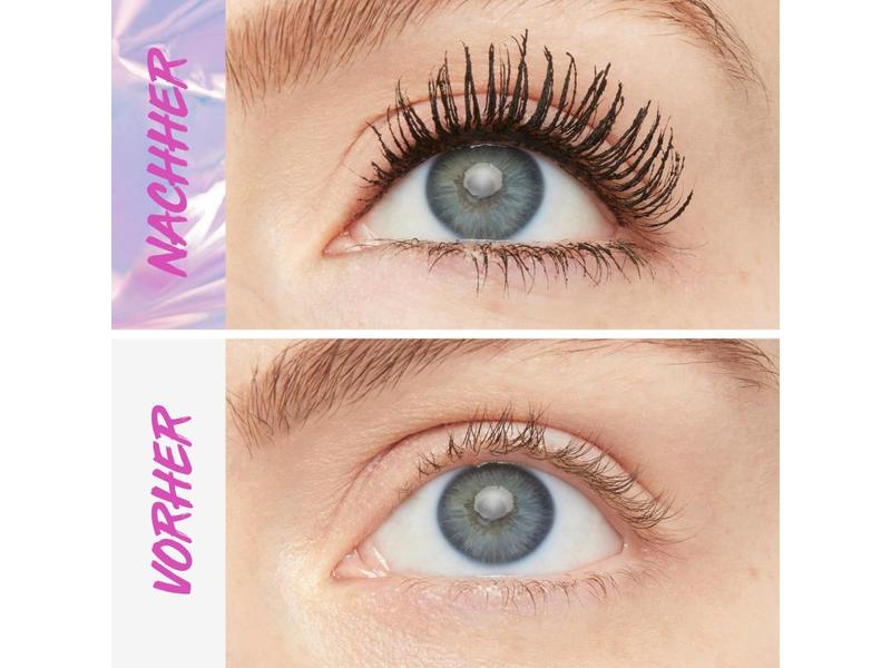 Maybelline Falsies Surreal Extensions Mascara very black Wimperntusche für  36% längere Wimpern und ein volles Volumen