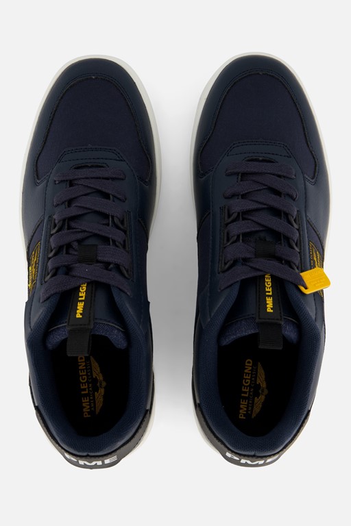 PME Legend Gobbler Sneakers blauw Leer