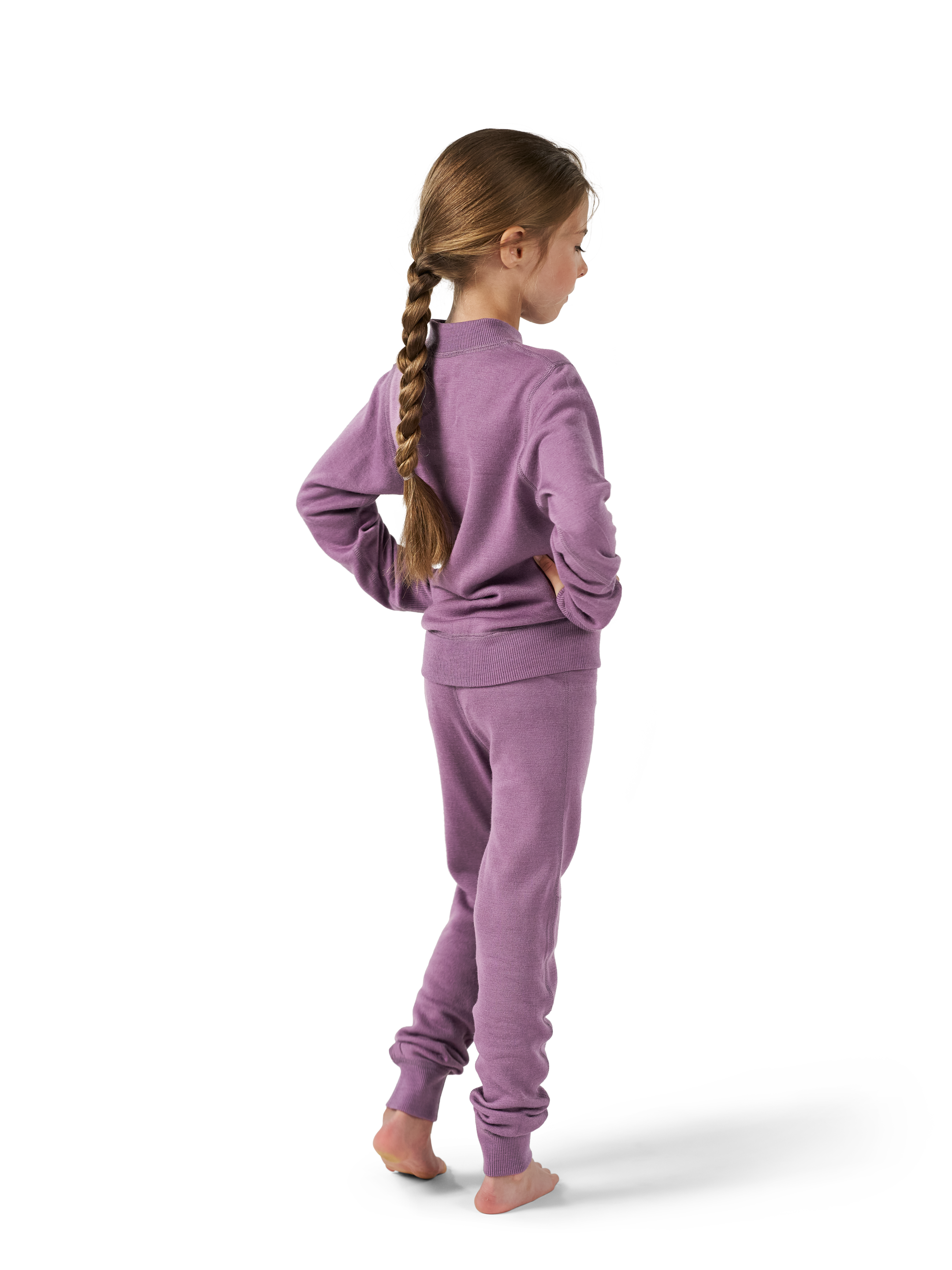 Broek van merinowollen terry voor kinderen