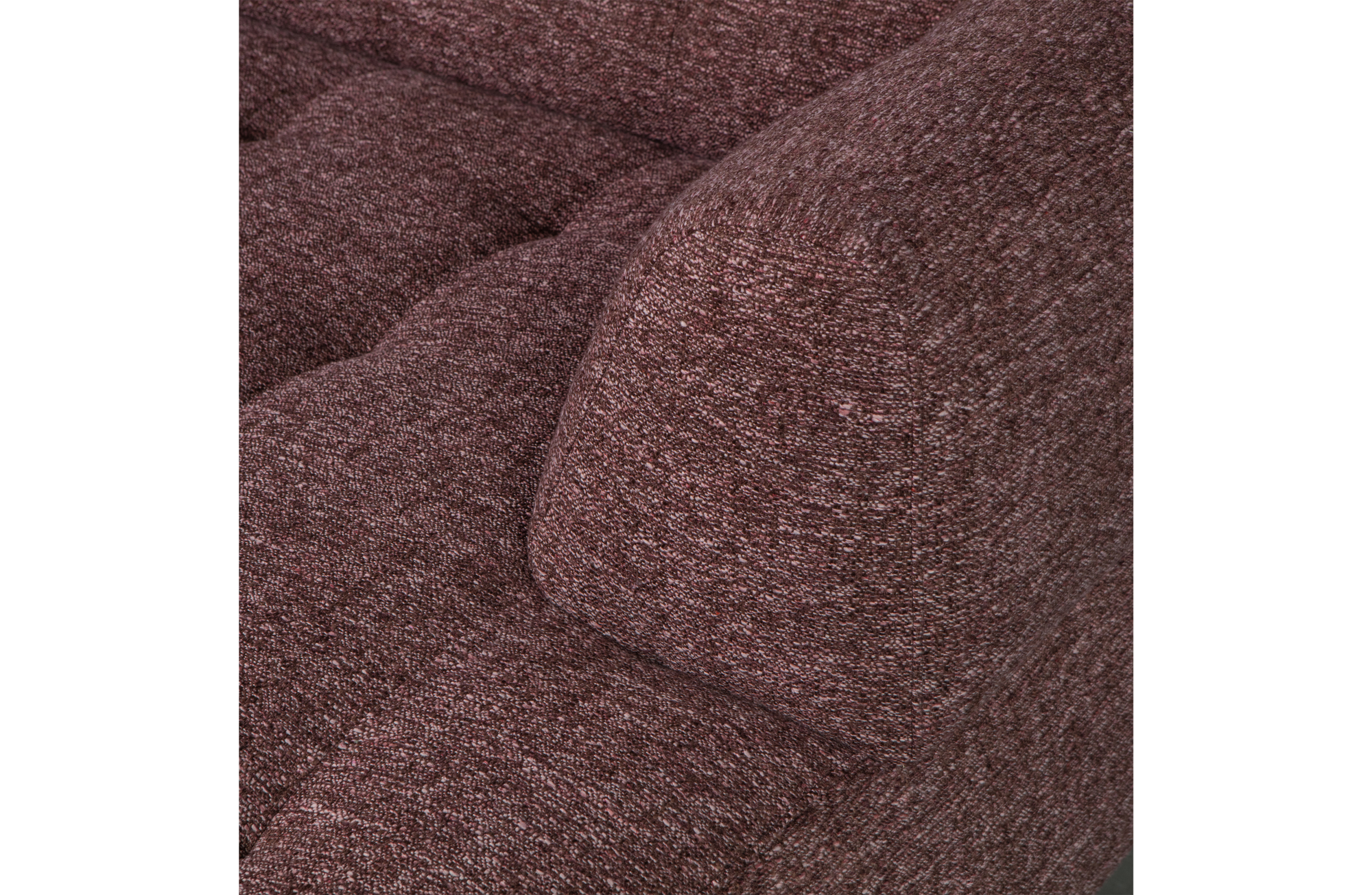 1,5-zits chaise longue Louis melange met arm rechts Louis 1,5-zits chaise longue met arm rechts Melange - Mauve