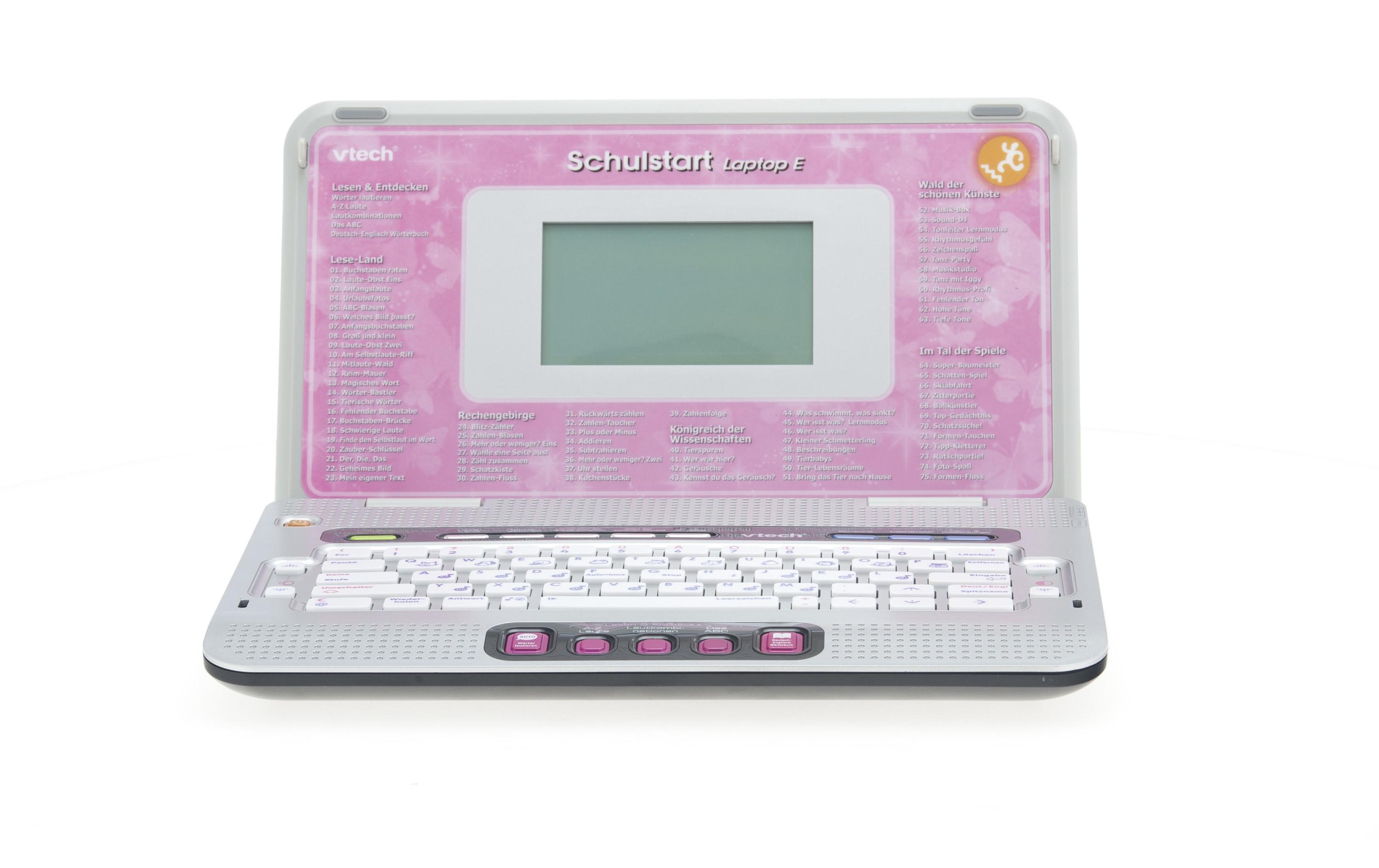 Laptop E PinkLaptop für ein spielerisches und effektives Lernen