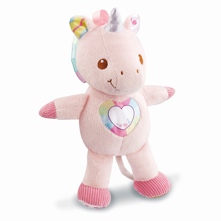 Peluche interactive Maé ma licorne à câliner