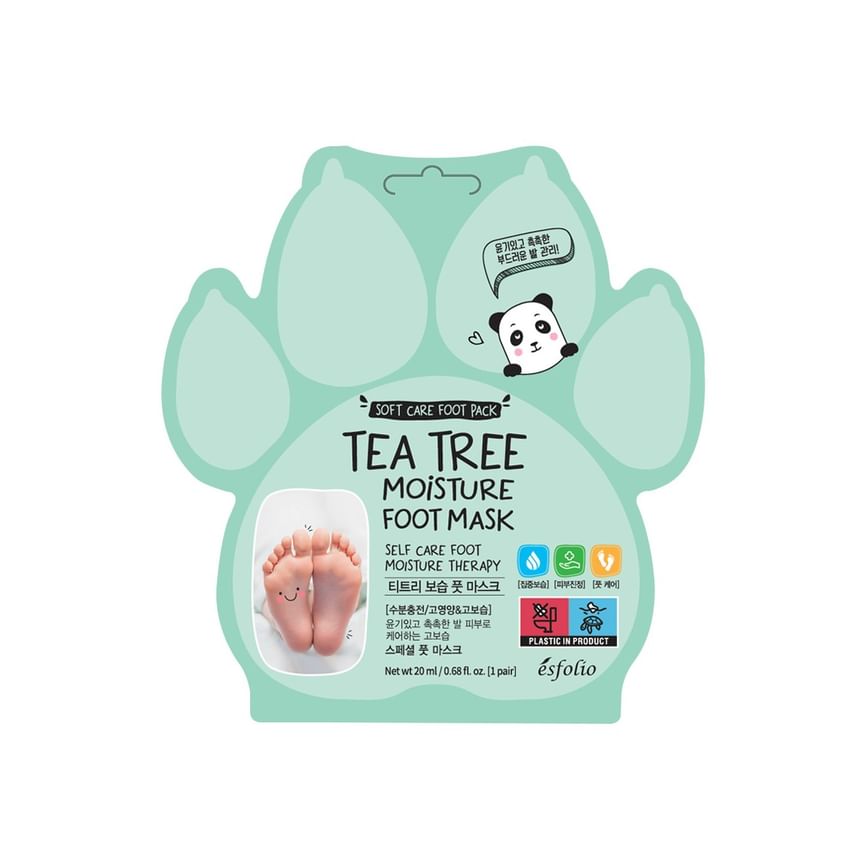 esfolio - Tea Tree Moisture Foot Mask