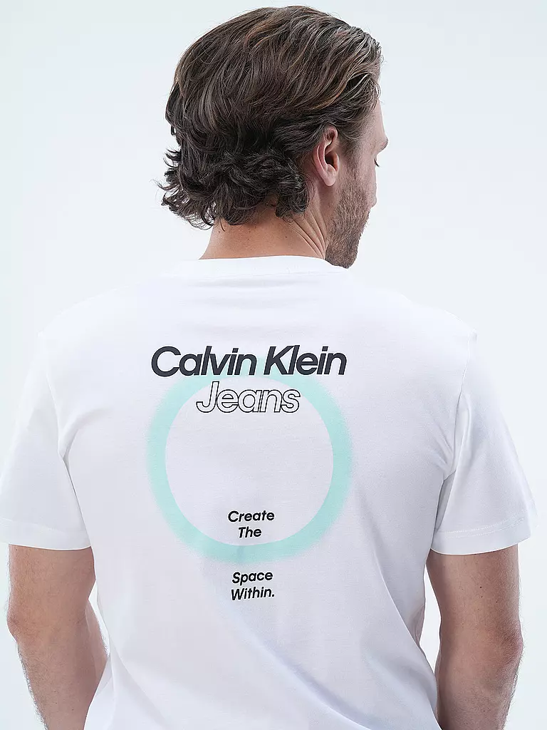 CALVIN KLEIN JEANS T-Shirt  weiss