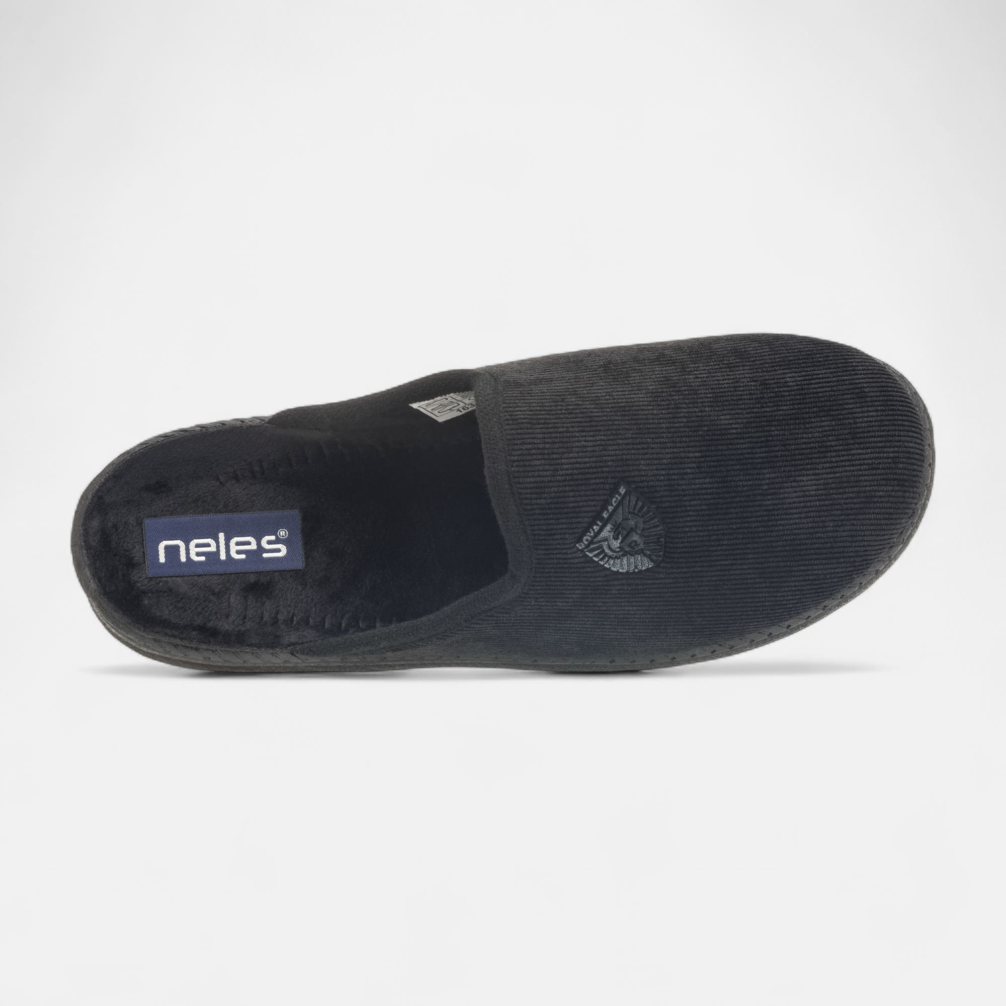 Pantoufles mules Homme noir