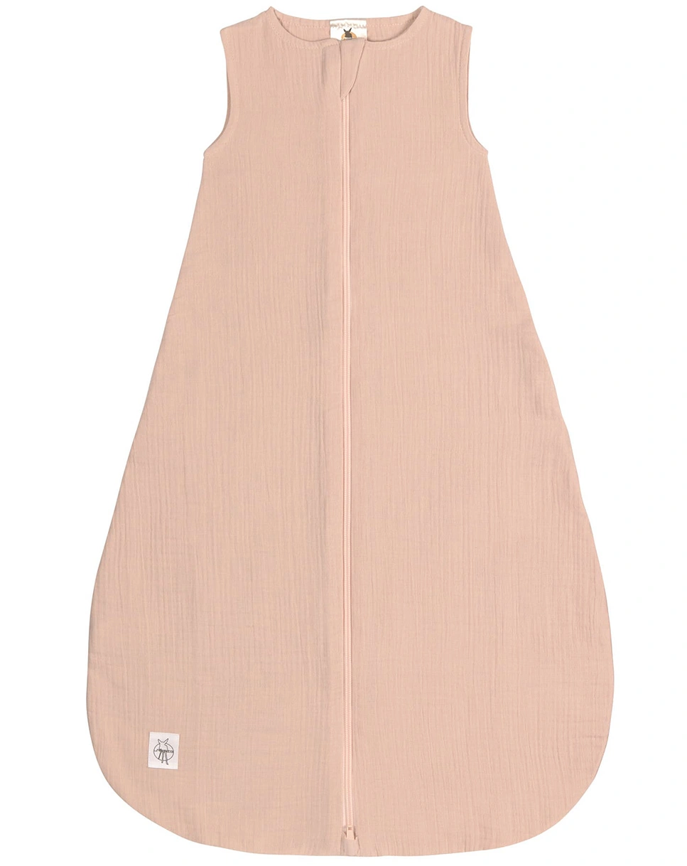 Sommerschlafsack COSY MUSLIN in powder pink
