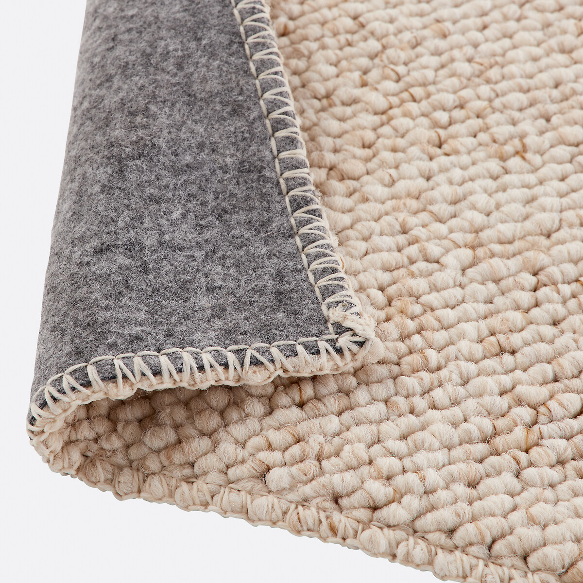 LA REDOUTE INTERIEURS<br>Tapete com efeito bouclé, Mako