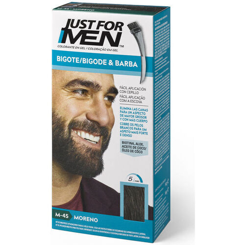 Just For Men - Colorante En Gel Bigote, Barba Y Patillas moreno