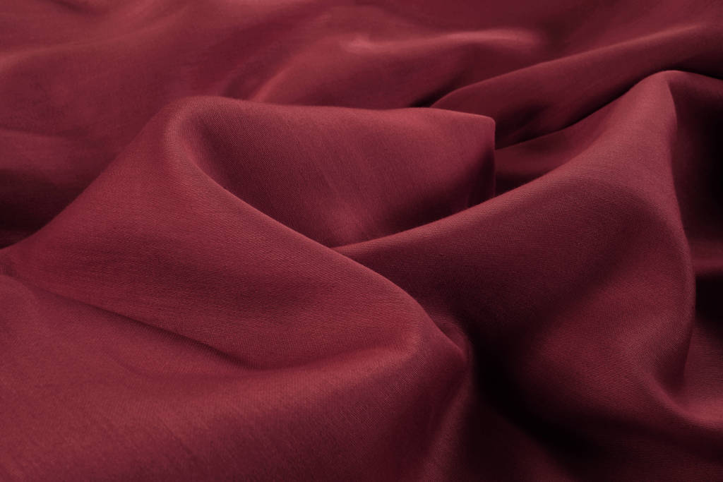 katoen satijnen dekbedovertrek 1-persoons rood (140x220 cm)