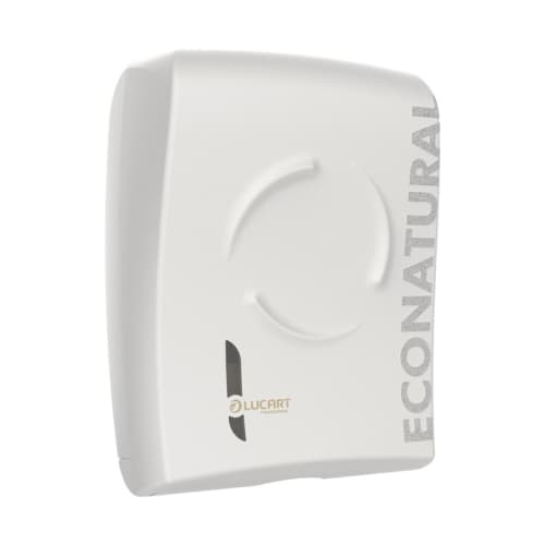 Distributeur d'essuie-mains pliés blanc EcoNatural Flow Lucart
