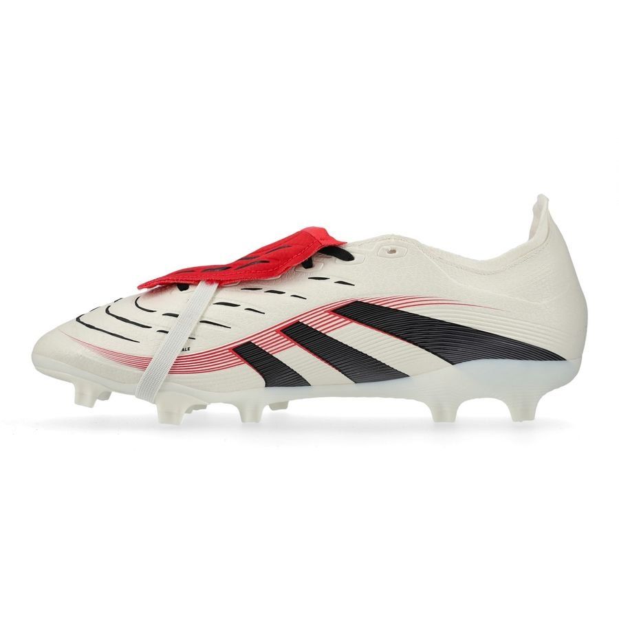adidas Predator League Fold-over Tongue FG/AG Champagne - Blanc/Noir/Pure Ruby