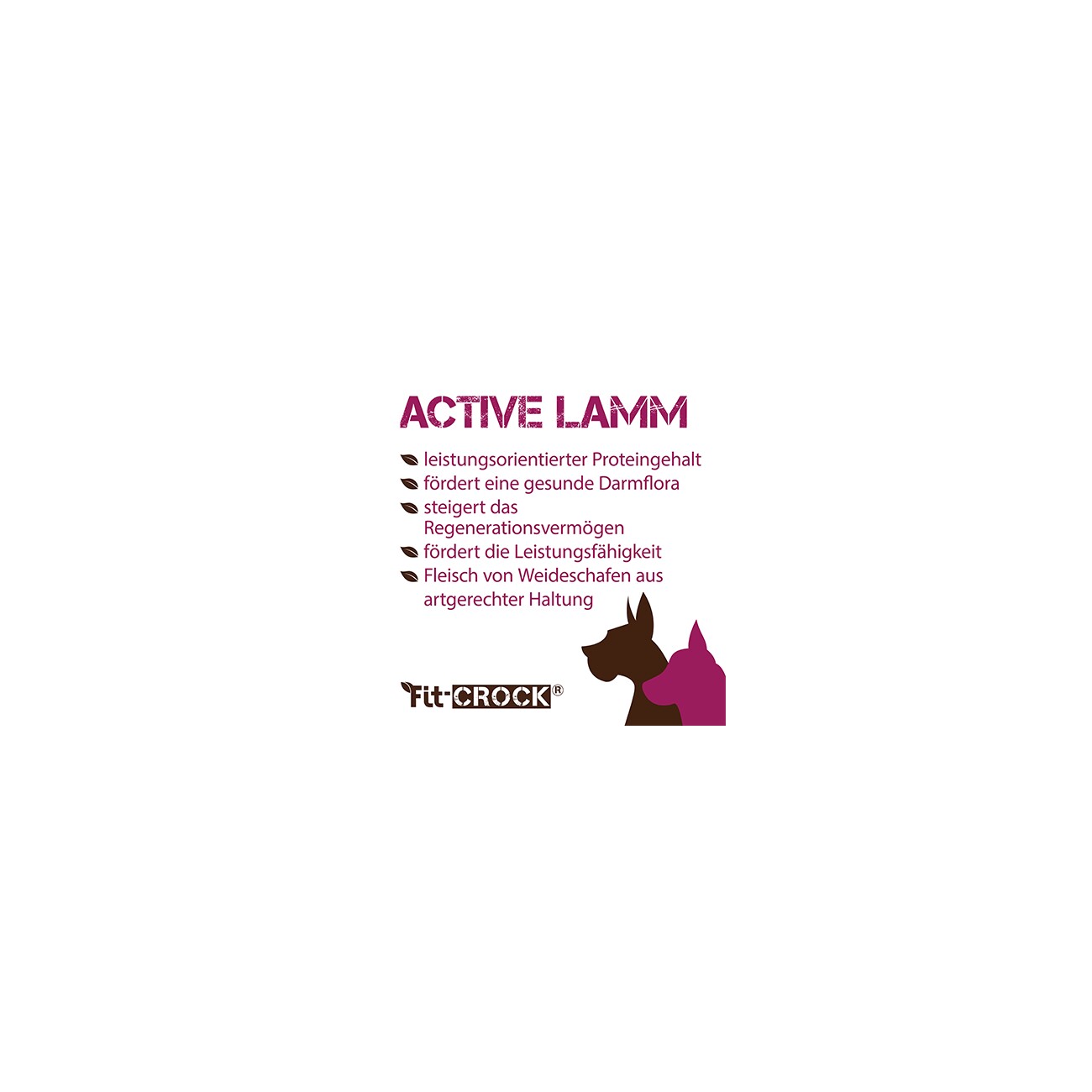 cdVet Fit-Crock Active Lamm Mini 10 kg