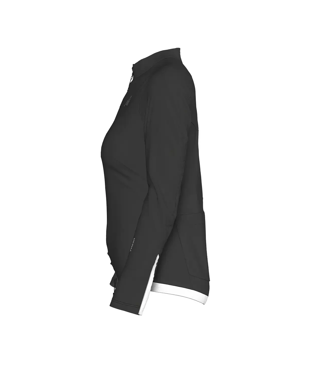 7mesh S2S Fietsshirt Lange Mouwen Zwart Dames