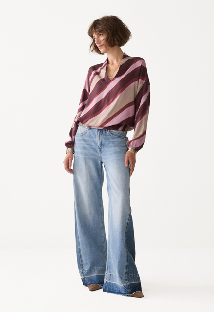 Summum Stripe Ecovero Top