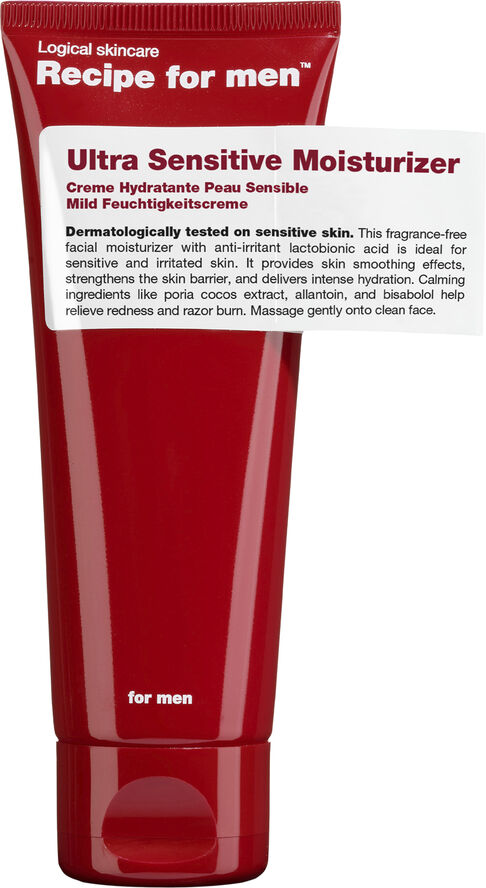 Receipe For Men ULTRA SENSITIVE MOISTURIZER