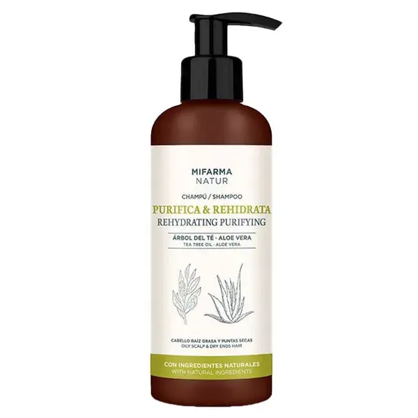 Shampoo Hidratante Purificante Mifarma Natur 250ml