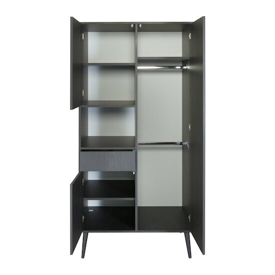 Cocoon Armoire 3 portes   Eboni        de               Quax