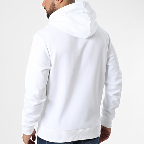 Sweat Capuche Graphic Triple Logo 9713 Blanc