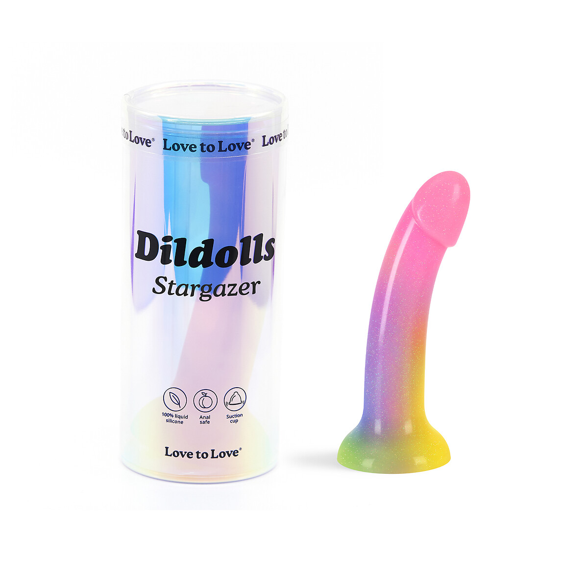 AMOR PARA AMAR<br>Dildo zuignap Dildolls Stargazer
