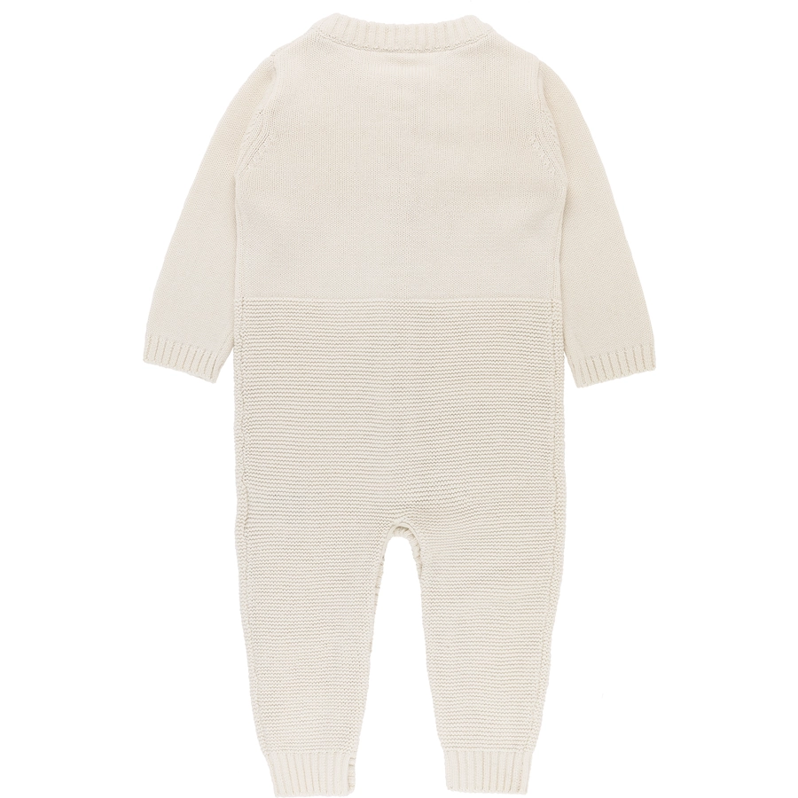 kindsgard Strickoverall strikka Grobstrick creme