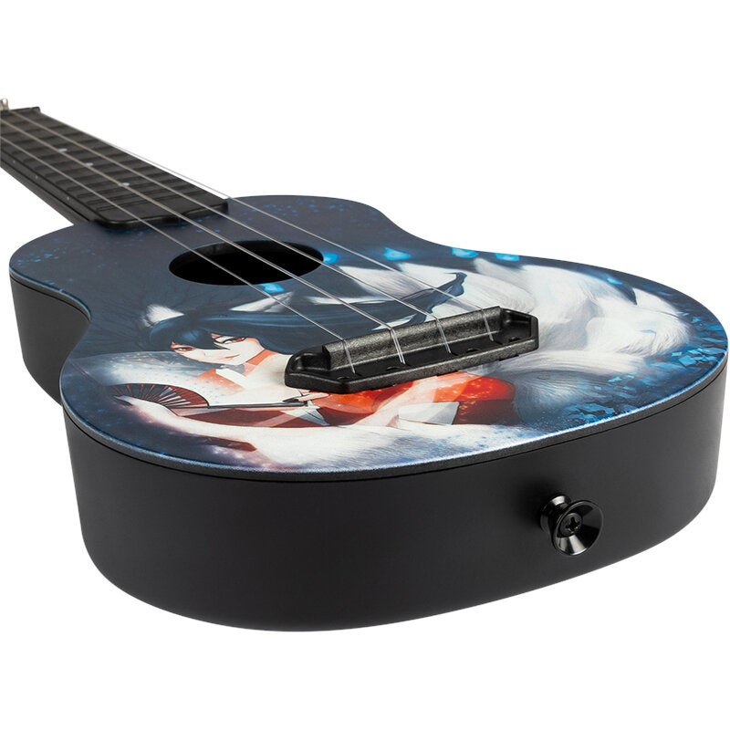 Flight Ultra Travel Series UTS-42 Kumiho kunststof sopraan ukelele met hoes
