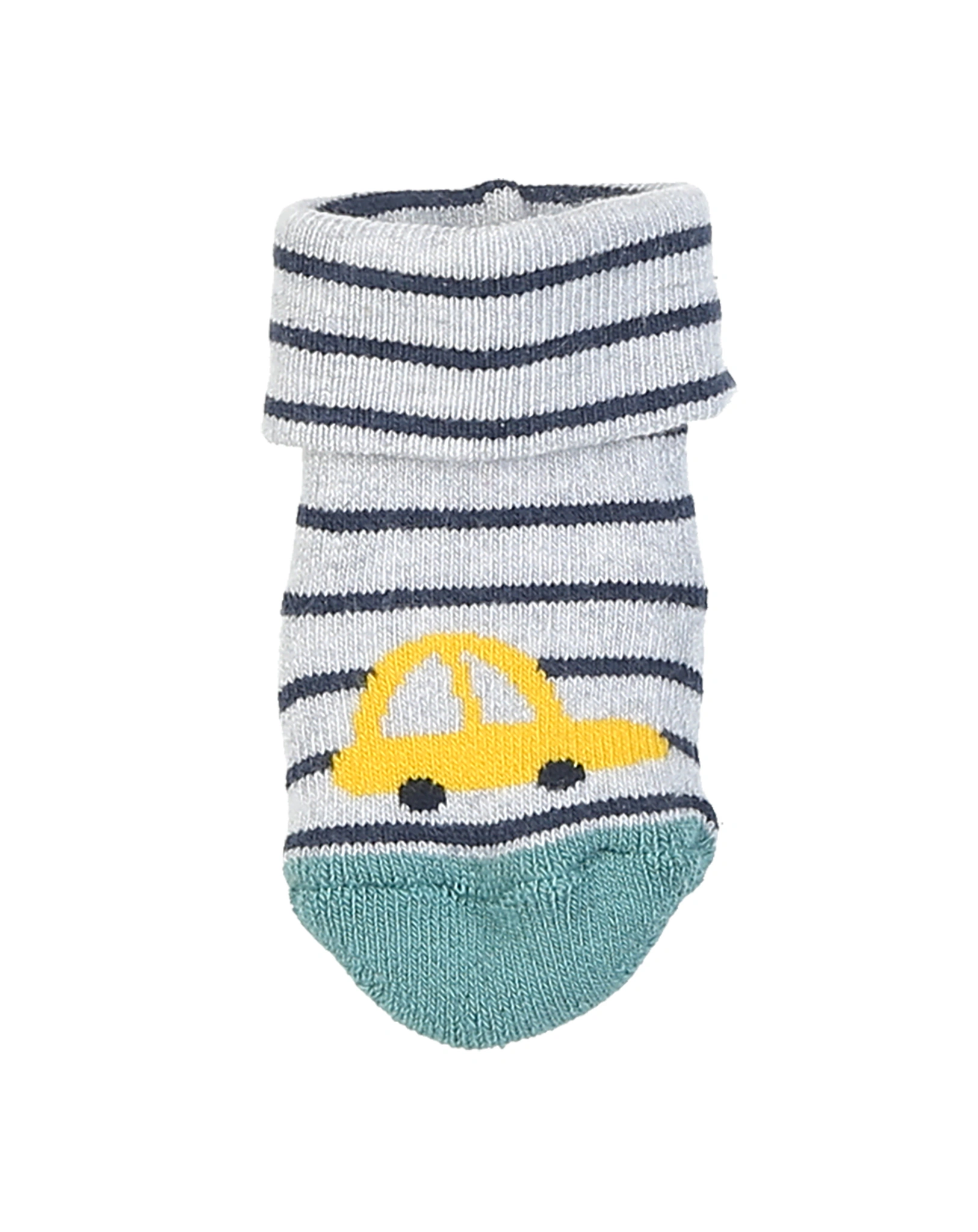 Babysocken AUTOS 3er Pack in hellsilber