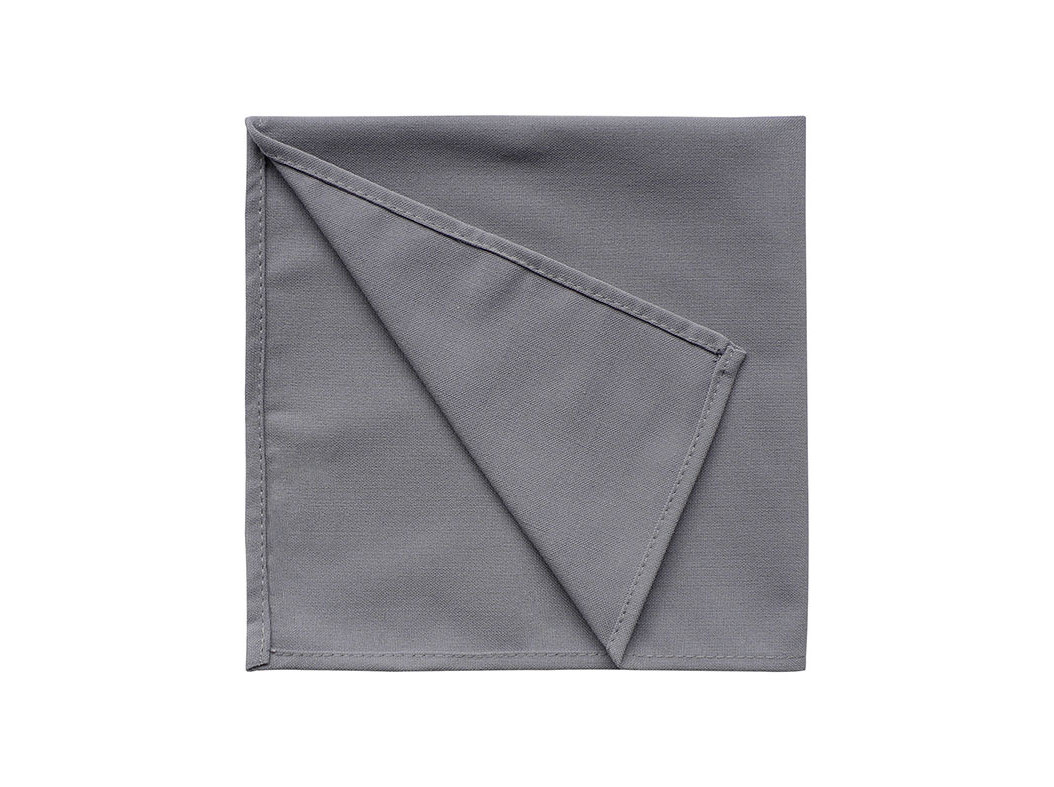GUARDANAPO 100% POLIÉSTER ACTUEL CINZENTO 40X40CM
