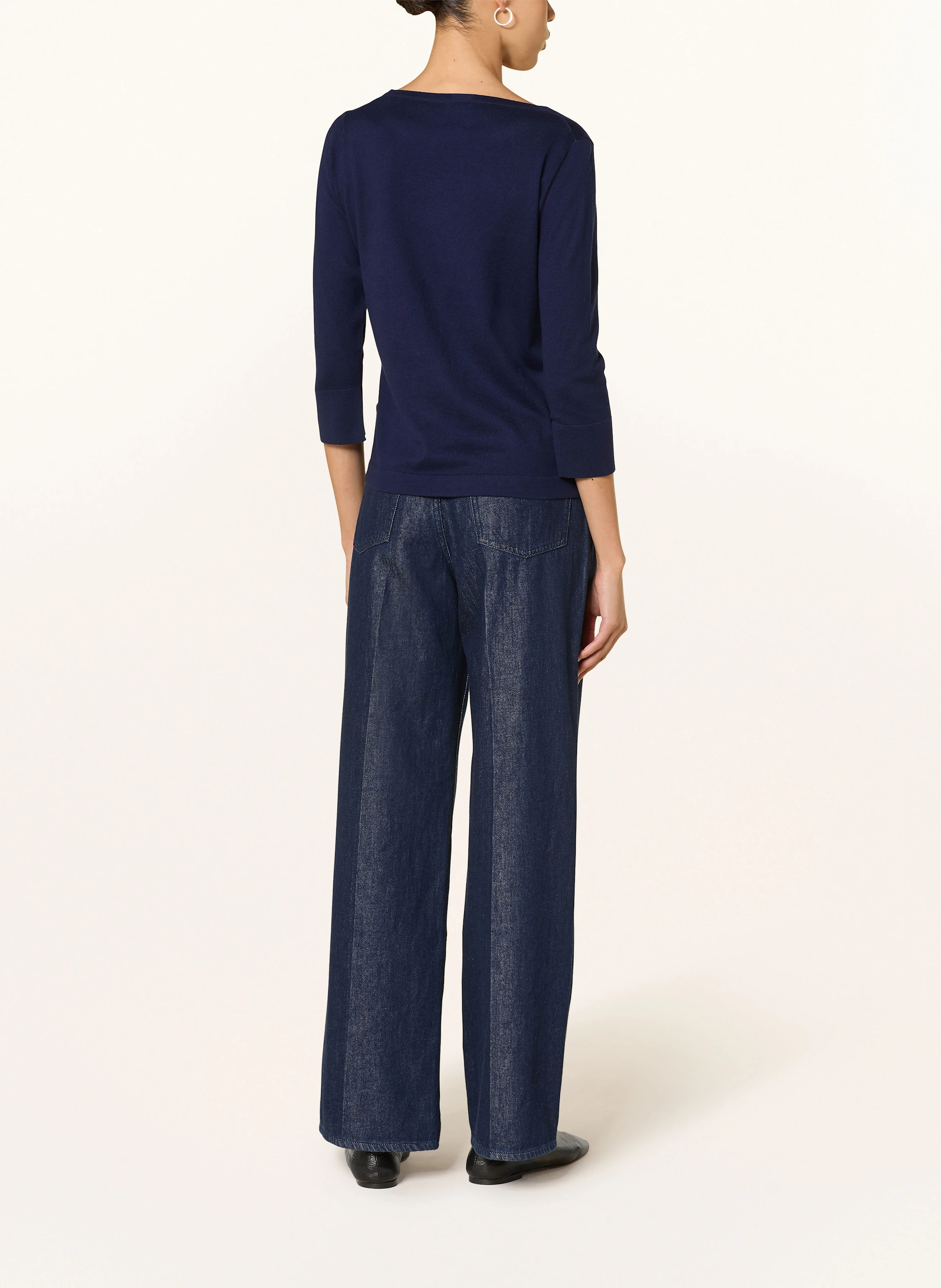 ALLUDE Pullover mit 3/4-Arm