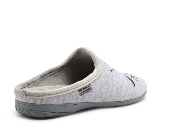 La maison de l espadrille chaussons homme 109 6 gris
