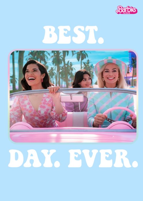 Barbie | Zomaar kaart | Best Day Ever