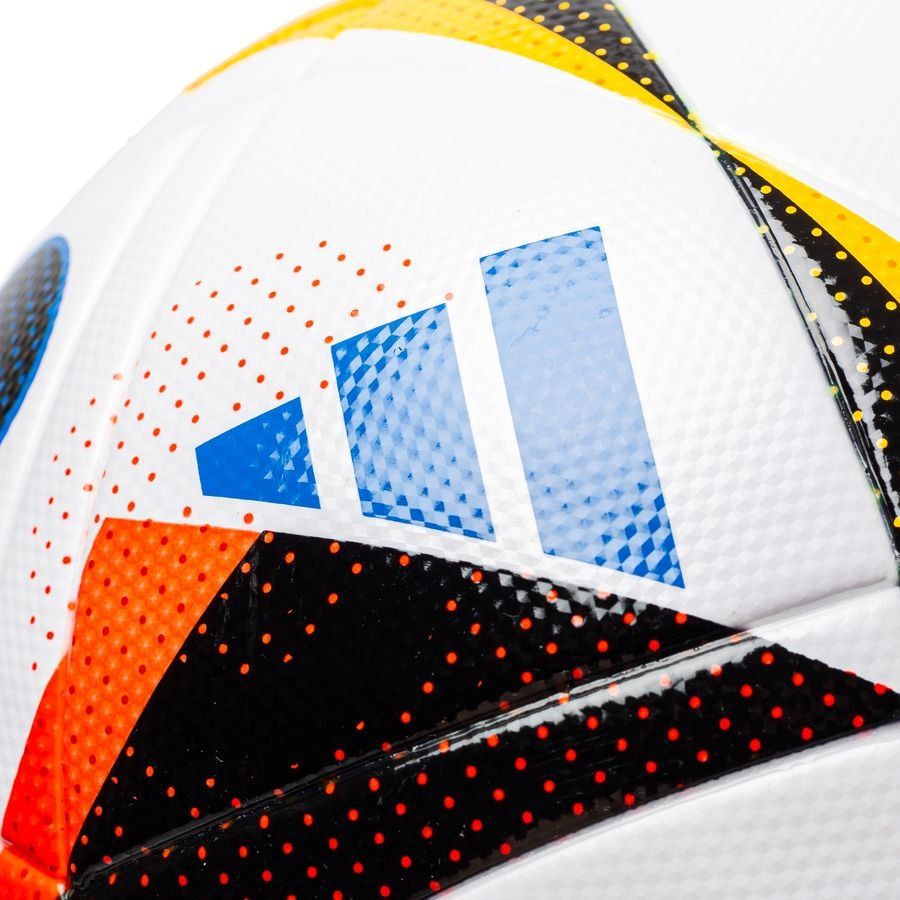 adidas Ballon FUSSBALLLIEBE League EURO 2024 - Blanc/Noir/Bleu