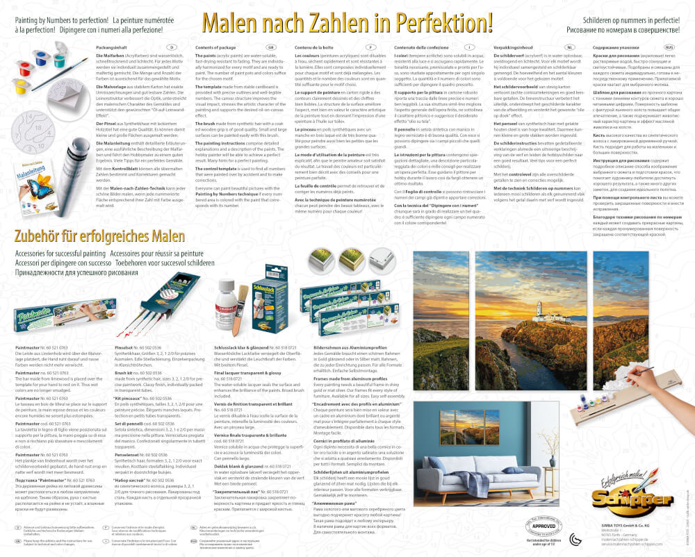 Malen nach Zahlen - An Irlands Küsten
